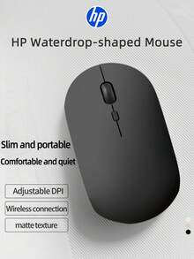 HP---Wireless Silent Mouse, Computer Gaming Mouse, Ergonomic Right-Hand Design, 2.4GHz Stable Connection-Suitable For Desktop And Laptop Computers, Compact And Portable. - View 12