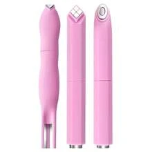 Pink 3Pcs Multi-Functional Cat Eye Nail Tool Set, Detachable Multi-Head Accessories For Heart, Square & Arc Nail Shimmer Effects - Pink - View 1