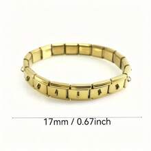 18pcs Detachable Hook Stainless Steel Spring Bracelet DIY Handmade Jewelry Accessories, Hook Module Bracelet, Can Be Freely Matched With Pendant Decorations Suitable For Everyone, Best Gift For Jewelry Making - Multicolor - View 7