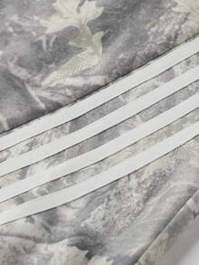 EVRINFINITE Mens Digital Camouflage Sweatpants, Striped Drawstring Loose Fit Wide Leg Pants, American Hip Hop Streetwear Sports Pants - Khaki - View 7