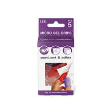Tippi Micro Gel Fingertip Grips -Assorted - Size 5 Small - 10 Pack S61050 - Assorted - View 3