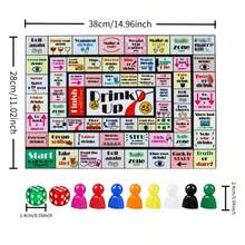 1 Set Multi-Functional Party Drinking Game Props, Rubber Anti-Slip Dual-Use Chessboard With Mouse Pad And Desktop Decor Function, Multi-Player Competitive Interactive Mini Games, Suitable For Bar Team Building, Friends Gathering, Couple Date, Various Holiday Parties, Icebreaker Tool To Liven Up The Atmosphere - Multicolor - View 8