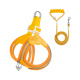 Yellow Chest and Back Brace With Rope