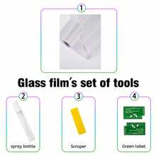 1 Roll Frosted Glass Window Film 44.5cm(17.5in) Wide, Soft Diffused Light Non-Glare, Static Cling Glue-Free Privacy Glass Sticker, UV Protection Anti-Glare, Trimmable And Easy To Remove, Free Installation Tools, Suitable For Home/Office/School/Cabinet Doors/Sliding Doors - Three-dimensional Rainbow Centerline - View 8