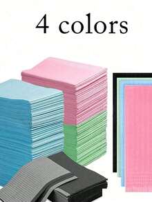 28/24/12pcs Alas Meja Seni Kuku Sekali Pakai, Alas Pelindung Meja Tahan Air & Minyak, Alas Rias Tato & Ekstensi Bulu Mata, Cocok Untuk Penggunaan di Rumah dan Salon Kuku - MultiWarna - View 3