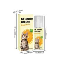 Pet Deterrent Spray, Home Cat Urine & Scratching Prevention, Portable Pet Training Spray, Cat Repellent, Long-Lasting, Effective & Gentle, Multi-Scenario Use, Odor-Free & No Residue - one-size - View 13