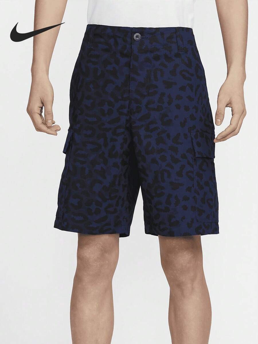 Nike Authentic SB Kearny Men's Breathable Printed Sports Shorts FQ4947-410 - FQ4947-410 - View 1