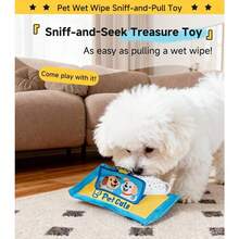 Pet Dog Tissue Toy, Self-Entertainment Teething Relief, Fun Educational Squeaky Toy For Small And Medium Dogs - Multicolor - View 10
