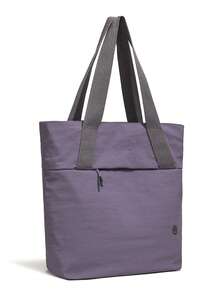 Daily Minimalist Men's Large Capacity Multi-Function Versatile Tote Bag Handbag Shoulder Bag College Student School Bag - Purple - View 4