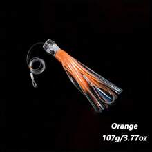 GOTURE 1pc 107g/3.77oz Octopus Soft Bait Lure With Skirt Tail, Trolling Fishing Lure, Multiple Colors Available, Suitable For Freshwater And Saltwater - Multicolor - View 10