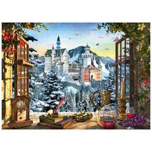 Loja Grow 2000 Piece Puzzle Castle View - Multicolor - Ver 4