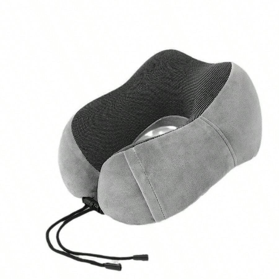 Travel Neck Pillow, Super Comfort Pillow - Beige - View 1