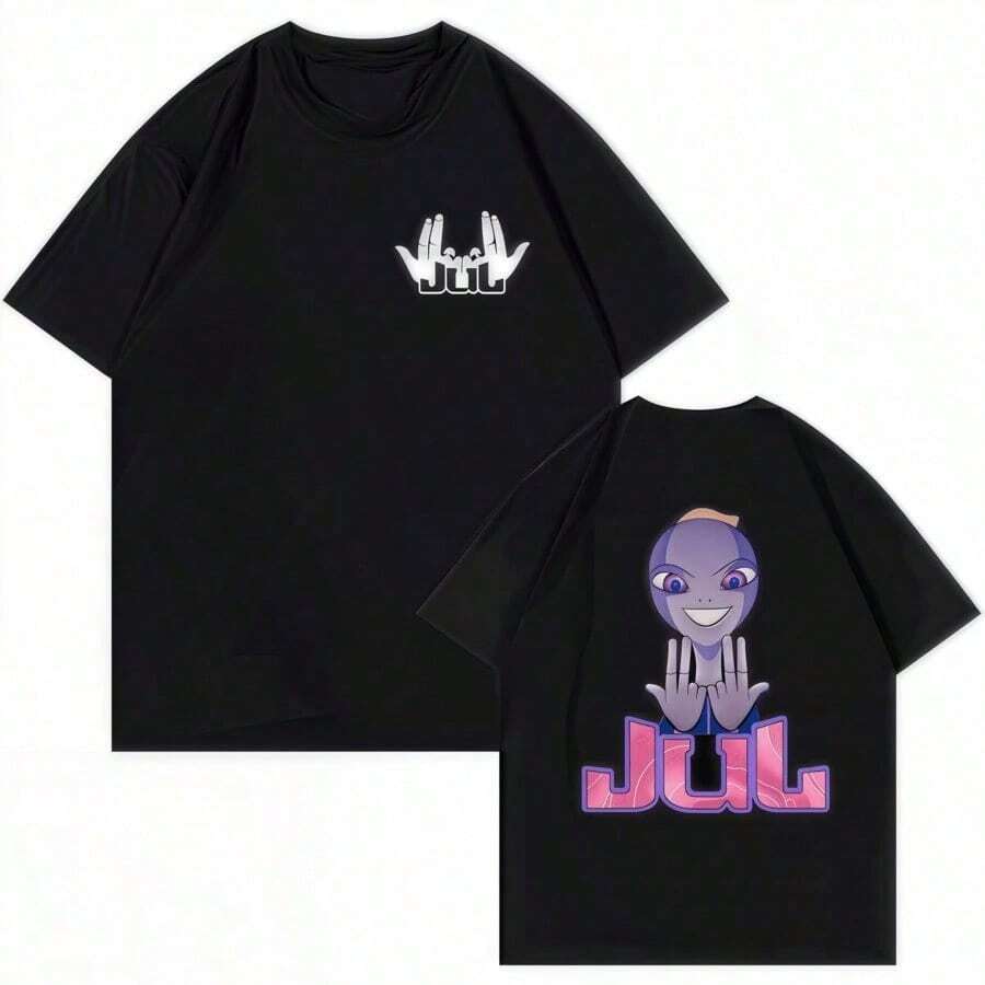 Men T-Shirts - 黑色1 - 查看 1