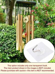 Extra-Large Antique Metal Outdoor Wind Chimes  - Soothing Melodic Tones, Durable Outdoor Tubing - Perfect For Patio Decoration, Garden, Patio, Home Décor, Ideal For Relaxation & Meditation.Home And Store Decorations, Hanging On Balcony Etc. - Copper Coin - View 8