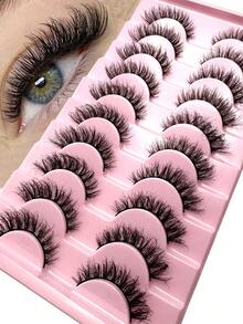 False Eyelashes - Hitam - View 8
