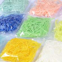 High-Quality Raffia Grass For Filling Holiday Gifts And Birthday Presents, And For Holiday And Celebration Decorations - A - View 3