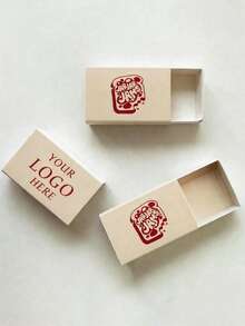 Personalized Matchbox Style Party Favors, Suitable For Weddings, Birthdays, Housewarming, Apartment Decor / Wholesale Party Matchboxes / Wedding Matchbox Favors, Perfectly Matched With Matchbox Letter Bride Party Decorations - Multicolor - View 6