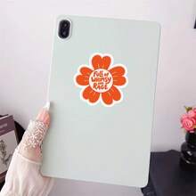 3 Inch 1pc Angry Humorous Aesthetic Sticker, Soft Dreamy Yet Highly Relatable Humorous Design, Suitable For Laptops, Notebooks, Water Bottles, Cups, Journals, Perfect Gift For Students, Teachers, Creative People, Book Lovers And Art Enthusiasts - Multicolor - View 6
