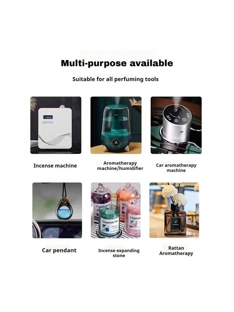 250ml Aromatic Essential Oil, Oil-Based Refill Liquid, Relieves Fatigue, Purifies Air, Suitable For Home And Office Use, Compatible With Diffusers, Aromatherapy Machines Or 1 Aromatherapy Machine + 1PC 50ml Essential Oil - Multicolor - View 9