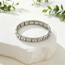 18pcs Detachable Hook Stainless Steel Spring Bracelet DIY Handmade Jewelry Accessories, Hook Module Bracelet, Can Be Freely Matched With Pendant Decorations Suitable For Everyone, Best Gift For Jewelry Making - Multicolor - View 3