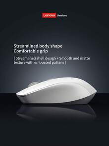 Lenovo 2.4G Wireless Silent Mouse 1600DPI USB Office Mouse Ergonomic Lightweight Portable Mouse For Laptop PC Computer Office Study - View 5