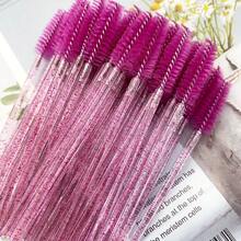 Mollie Lipper 50pcs Disposable Eyelash Brushes And Eyebrow Brushes, Alcohol-Free And Oil-Free Formula, Ideal Makeup And Beauty Tool, No Power Or Battery Required - Multicolor - View 11