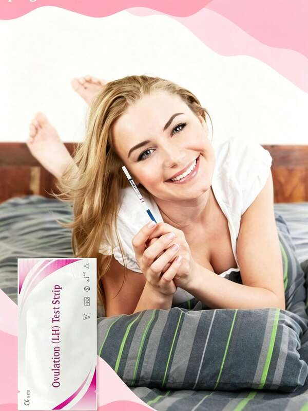 Ovulation Test Strips, Women's Fertility Tracking, 25/Ml Sensitivity, Accurate Ovulation Prediction, Fast Home Testing