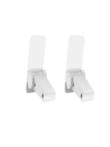 2/4pcs White Child Door Knob Lock, ABS Material, Easy Installation Without Tools, Multi-Adjustable Fit Most Door Handles, Prevent Children & Pets From Opening - White - View 12