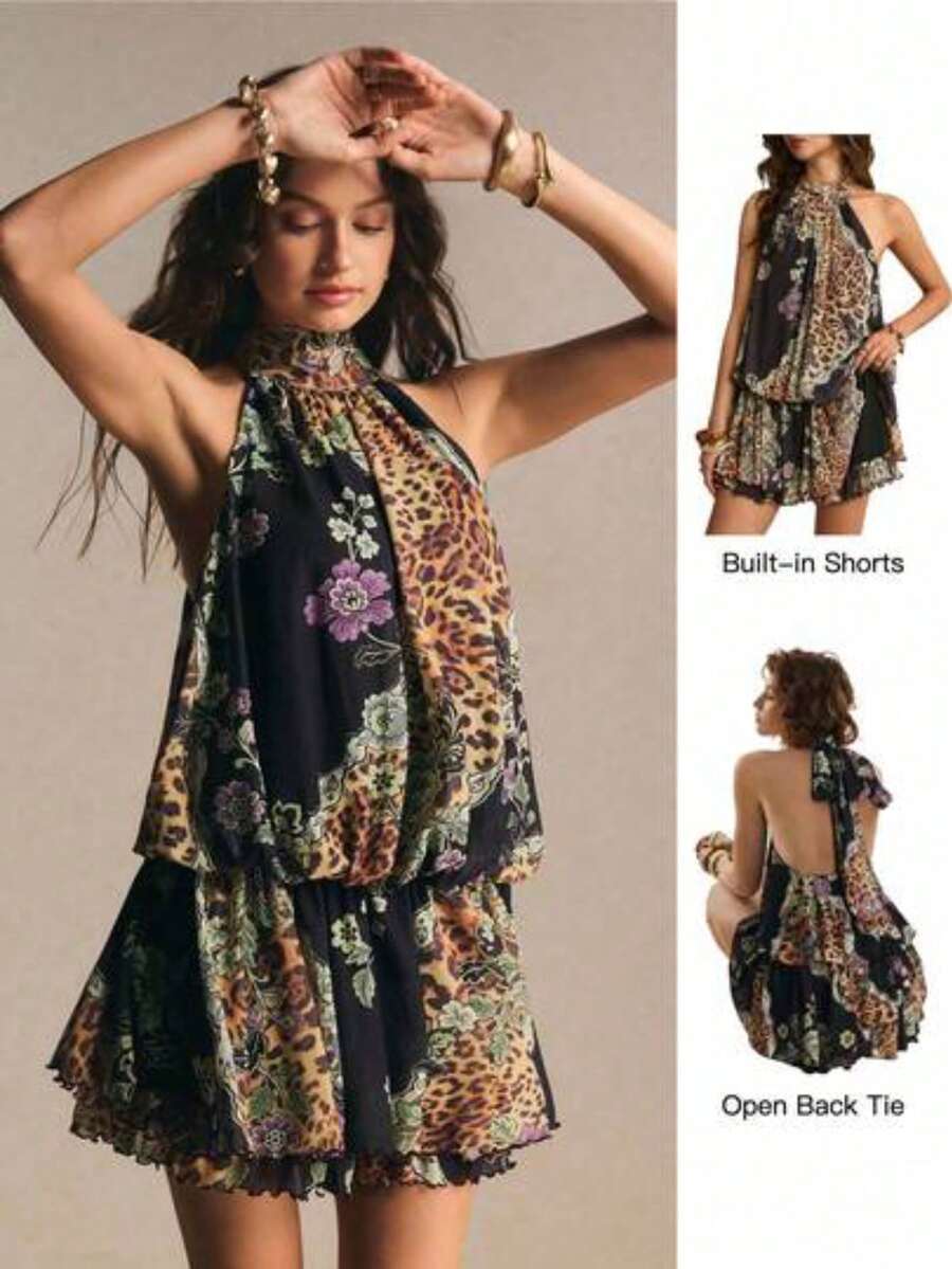 Women Midi Dresses - 黑色 - 查看 1