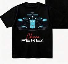UNISEX T-SHIRT, Fern@Ndo Alonso Shirt, Renault Alonso 5, 100% Cotton, Round Neck, Short Sleeves, Classic Style, Concert T-Shirt, Comfortable And Casual, Suitable For All Seasons. - 黑色1 - 查看 13