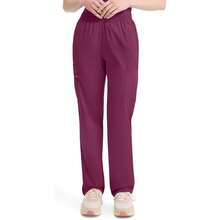 Dickies EDS Signature Scrubs For Women, Elastic Waist Pull-On Cargo Pants For Women In Soft Brushed Poplin - 86106 Variant 1 - 沒有任何 - 查看 1