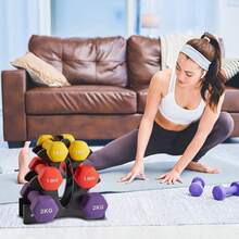 Multi-Layer Plastic Dumbbell Stand, Portable Weight Storage Rack For Home Gym - Multicolor - View 8