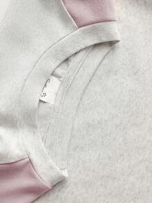 Spring/Summer Oversized Longline Top, Cotton Women's Summer Top, Women's Summer T-Shirt, Women's Summer Shirt, Women's Clothing, Women's Top - Pink - View 9