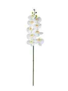 1 Peça Ramo Artificial Grande de Orquídea Phalaenopsis, Arranjo Floral para Decoração de Casa, Decoração de Casamento, Suprimentos para Festa de Festival, Haste de Orquídea Falsa Branca Premium com Toque Real, Spray de Orquídea Flexível e Dobrável com Botões Naturais, Ramo de Orquídea Artificial Sem Manutenção para Mesa de Jantar, Lobby de Hotel, Centro de Casamento, Decoração de Interiores Minimalista e Presente Ideal, Decoração de Casa, Decoração de Quarto - Branco - Visão 9