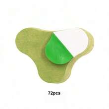 12/24/72pcs Self-Heating Ginger Hot Compress Patch, Natural Heating Pad, Moxa Hot Compress Patch, Suitable For Shoulder, Neck, Hand, Back, Foot, Knee - Green - View 13