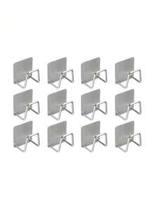 10/6/4/1pc No-Drill Cabinet Top Storage Hooks, Kitchen Countertop Extender Rack, Cabinet Top Organizer, Kitchen Expansion, Clip-On Design, Metal Hooks, Organizer Type, Kitchen Miscellaneous Storage, Kitchen Decor, Room Decor - Multicolor - View 15