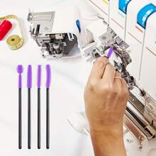 20pcs Machine Cleaning Brushes, Reusable Dense Bristle Cleaning Brushes, Suitable For Sewing Machine Interior And Bobbin Area, Sewing Machine Cleaning Tool For Every Crevice - Multicolor - View 2