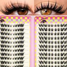 Linna New False Eyelash Set, Multiple Styles Combination, Multiple Makeup Effects, Multiple Choices, Multiple Style Options For Free Matching, Suitable For Beginners, Reusable|Suitable For Daily, Work, Party, Date, Travel, Holiday, Gift - D - View 1
