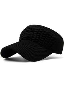 1pc Unisex Adjustable Sun Visor Hat, Casual Multifunctional Breathable Sun Protection Cap, Suitable For Daily Wear, Fashion & Versatile - Multicolor - View 12