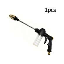 Household High Pressure Water Gun, Car Wash Water Gun, 3-Level Adjustable Foam Pot, Garden Water Gun For Irrigation And Watering Flowers, Durable Plastic, Anti-Drop And Anti-Break - A - View 13