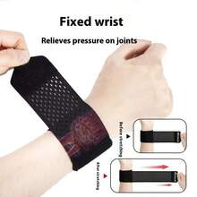1PC High Quality Protective Elastic Bandage Hand Sport Wristband Gym Support Wrist Brace Wrap Carpal Tunnel Sport Tool - A - View 6