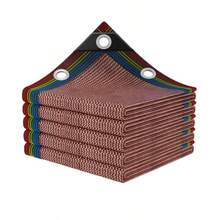 90% UV Block Brown Shade Cloth Large Garden Shade Net Durable Mesh Tarp With Reinforced Grommets Suitable For Greenhouse, Plants, Gazebo, Swimming Pool, Awning, Patio, Garden, Inflatable Tent - Khaki - View 6