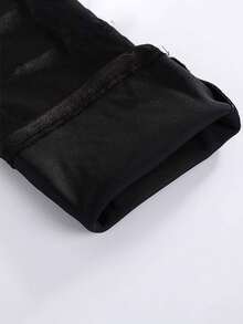 1set Party Solid Long Gloves For Daily Use Halloween Halloween Accessories Winter Gloveswedding - A - View 6