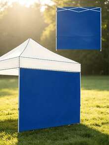 2x3m/6.6x10ft Windproof Sun Shade Canopy Tent, Includes 1pc Side Wall Cloth, Made Of Thickened Waterproof Oxford Fabric, UPF 50+ Sun Protection, Excludes Frame And Top Canopy Cloth, Camping Equipment - Multicolor - View 10