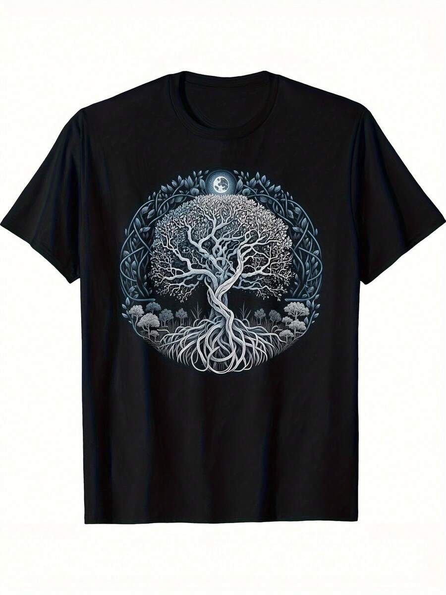 Men T-Shirts - Black - View 1
