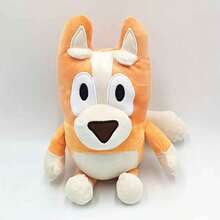 1件 2026熱銷 Bluey&Bago Bruy Bingo 家族毛絨玩偶 28cm/11.02in，柔軟毛絨娃娃，適合生日、派對、節日、粉絲與禮物，驚喜玩偶款式隨機，以實品為準 - 彩色 - 查看 4