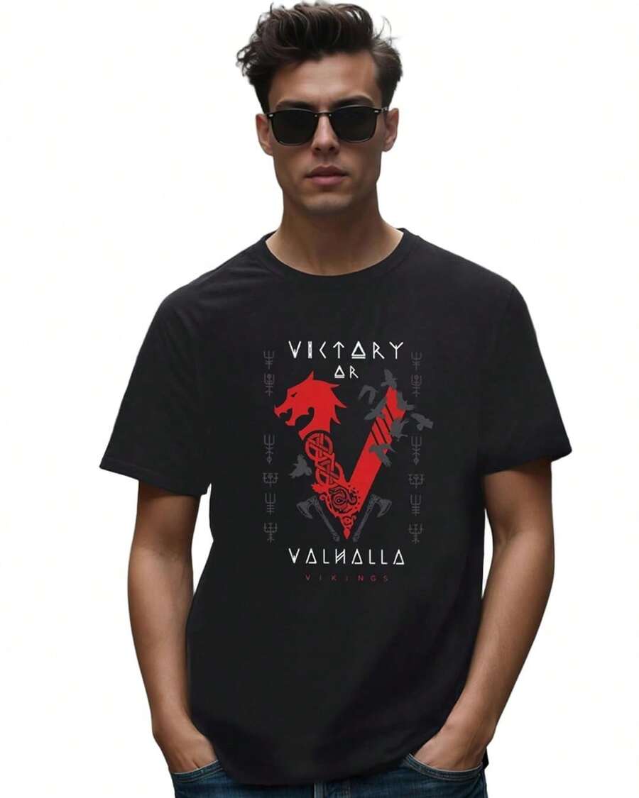 Men T-Shirts - Black - View 1