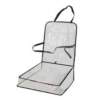 PVC Transparent Pet Car Seat Cover, Front Seat Protector, Passenger Seat Cover, All Season - Clear - View 7