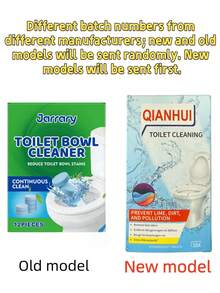 Toilet Bowl Cleaner, Reduces Dirt Buildup And Unclogs Pipes, Makes Your Toilet Look Like New. Suitable For Daily Cleaning Of Household Toilets, Removes Dirt And Odors, Provides Daily Care And Cleaning Tablets. - Multicolor - View 5