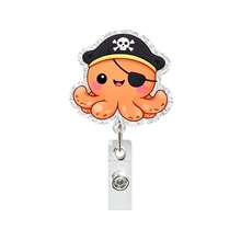 1pc Octopus Retractable Badge Reel Clip For Doctor Nurse ID Card Anti-Loss - Multicolor - View 9